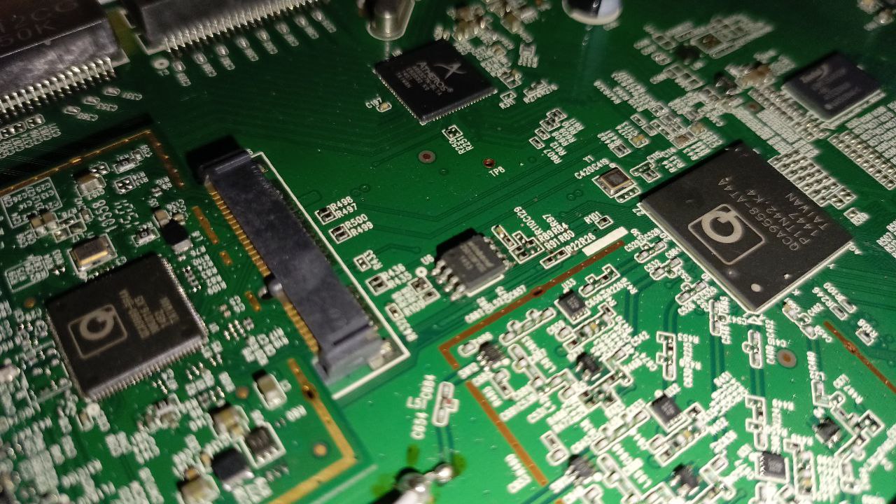 The NOR storage chip