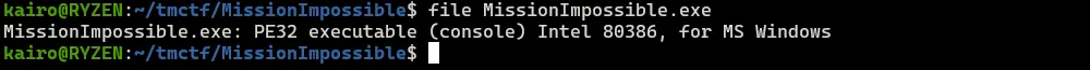MissionImpossible.exe file type