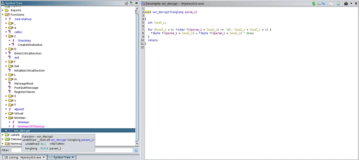 xor_decrypt function